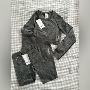 Gymshark Adapt Marl Seamless Set SMALL/XSMALL